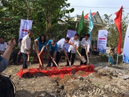 LỄ KHỞI CÔNG XÂY DỰNG CẦU Ở XÃ VĨNH TUY,HUYỆN GÒ QUAO, TỈNH KIÊN GIANG